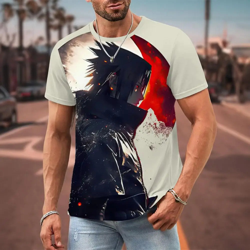 Naruto 3D Print T-Shirt