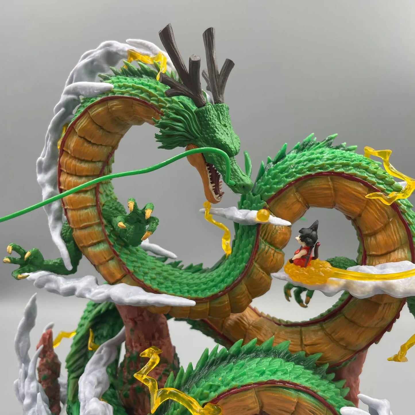 Shenron & Goku Figurine