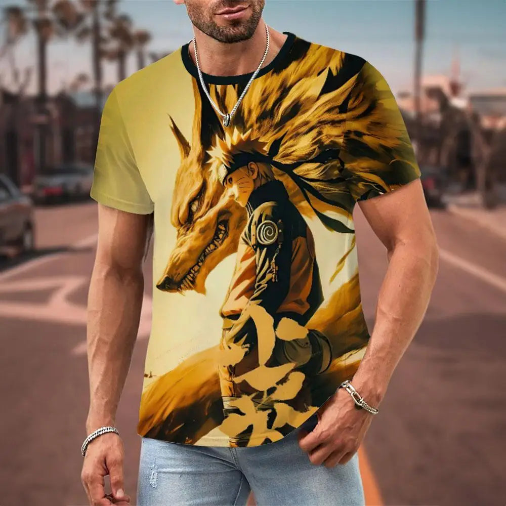 Naruto 3D Print T-Shirt