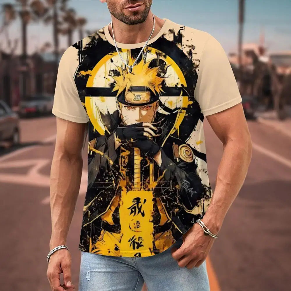 Naruto 3D Print T-Shirt