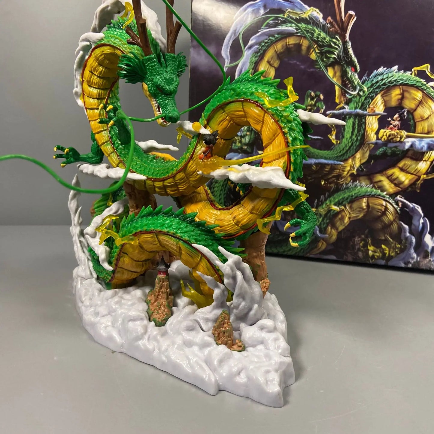 Shenron & Goku Figurine