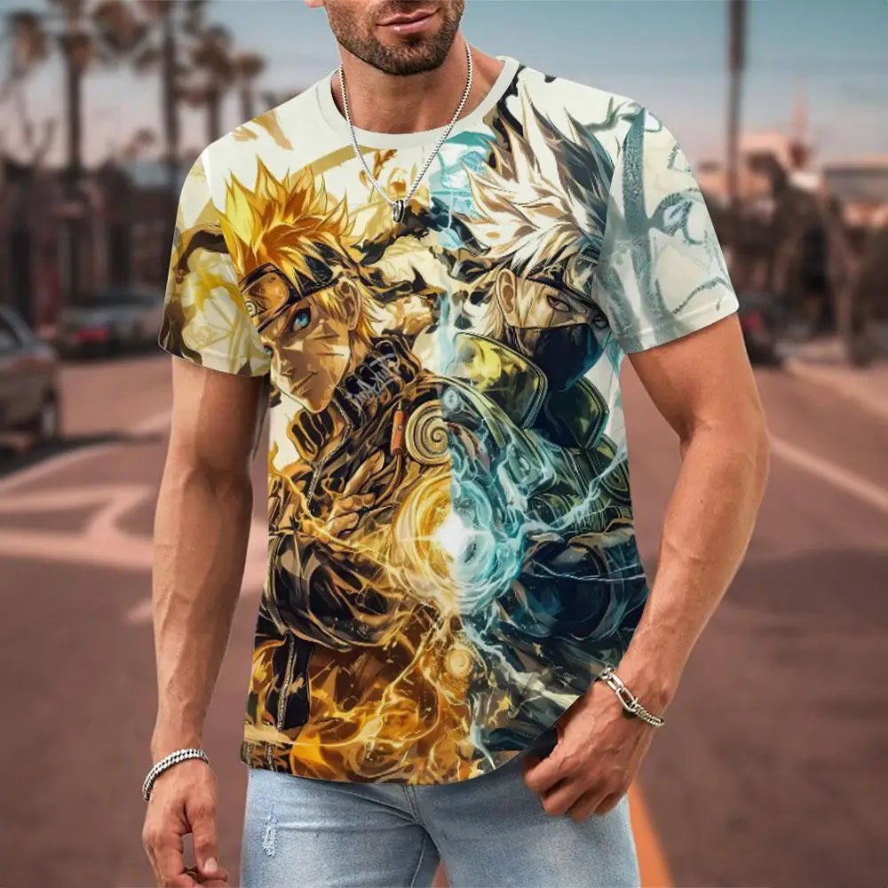 Naruto 3D Print T-Shirt