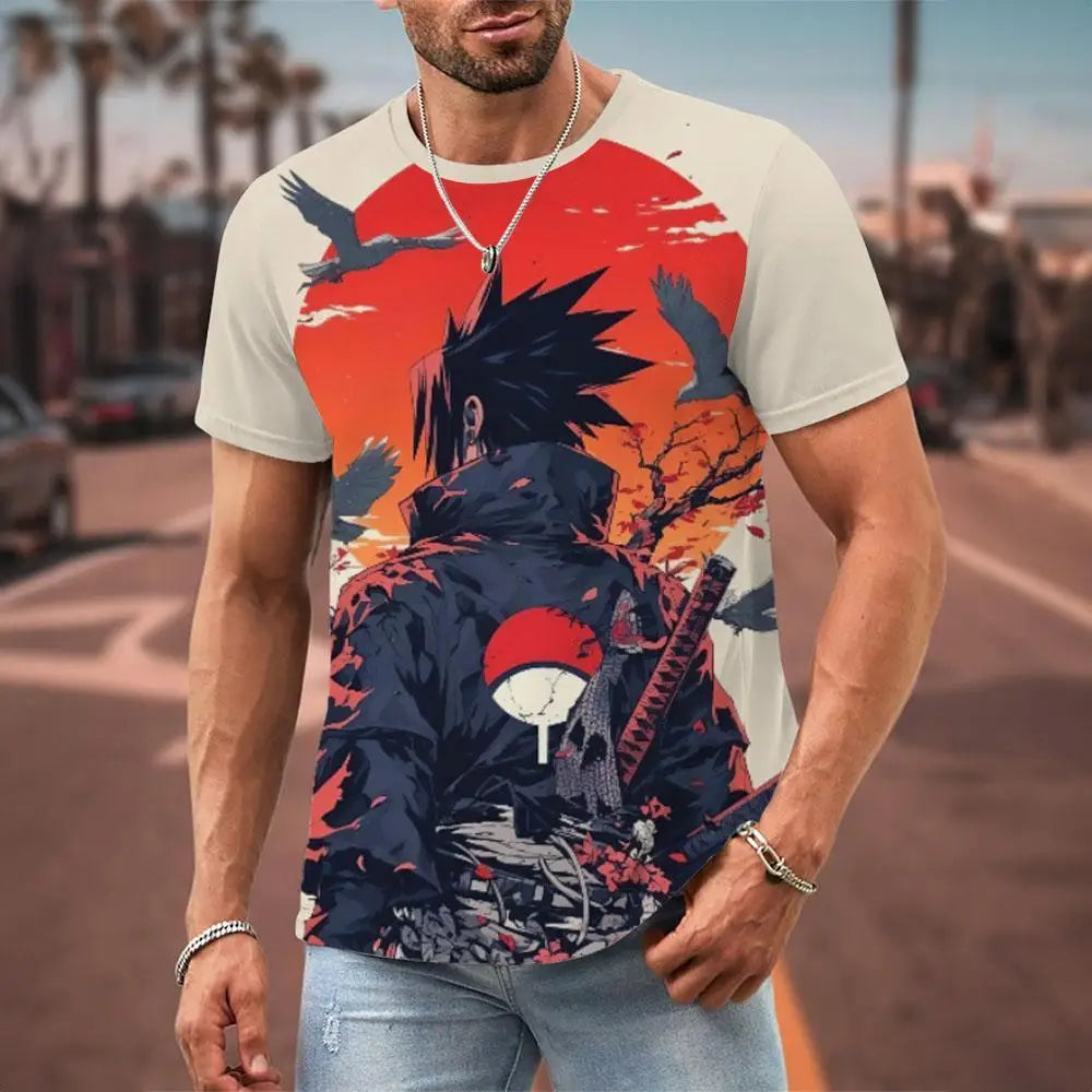 Naruto 3D Print T-Shirt